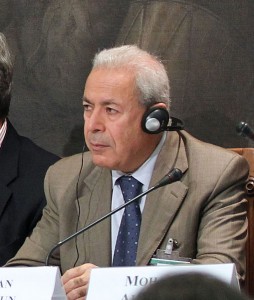 ד"ר בורהאן ר'ליון, ראש "המועצה הלאומית הסורית" (Flickr/syriana2011)