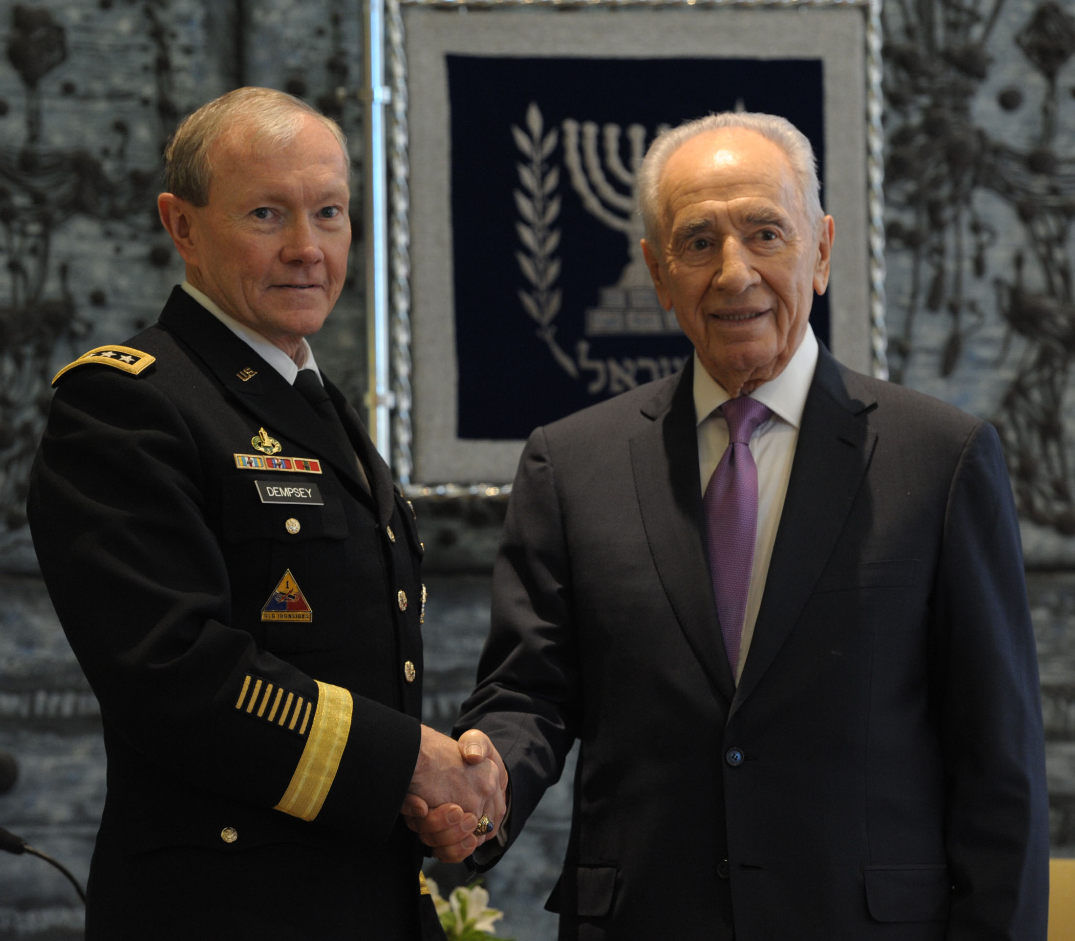 הגנרל דמפסי: "ארה"ב היא שותפתה של ישראל"
