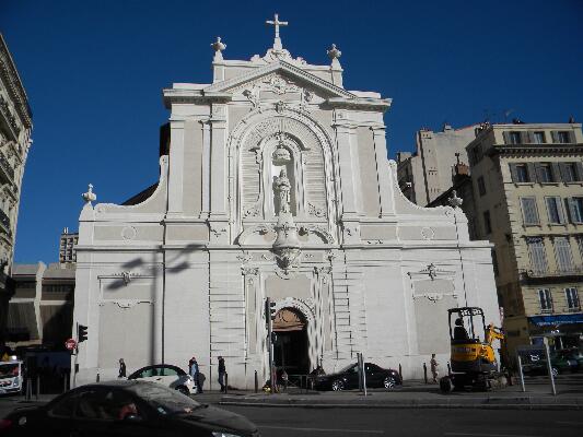 כנסיית Saint Ferreol בנמל הישן במרסי