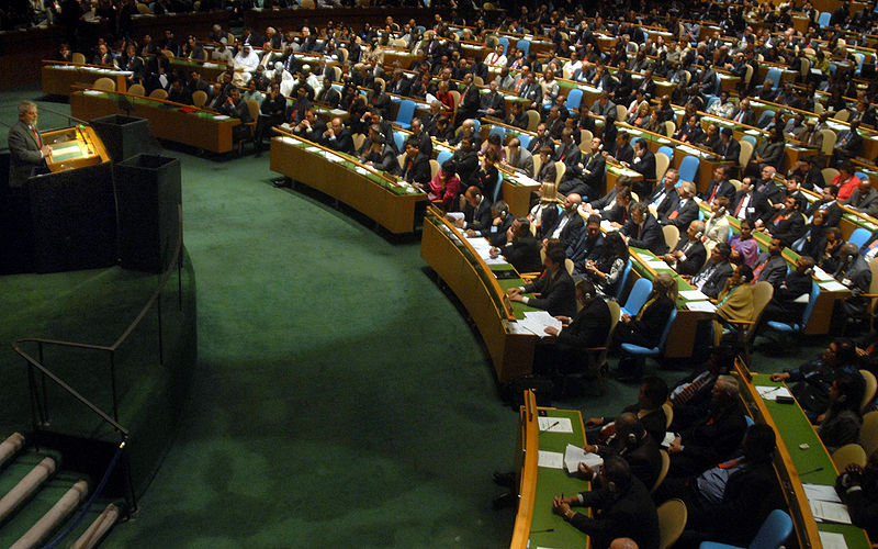 גינוי בעצרת הכללית של האו"ם לסוריה; רוסיה וסין ממשיכות להתנגד