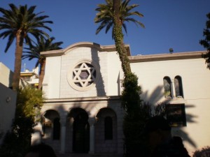בית הכנסת בניס, צרפת. 78% מהתיירים הצרפתיים הם יהודים. צילום עירית רוזנבלום