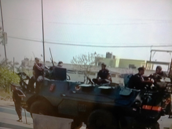 מחסום של צבא לבנון בטריפולי