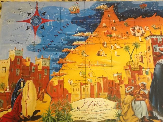 מפה של מרוקו. מסע שורשים משפחתי