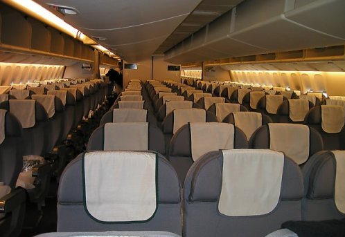 המושבים המועדפים: בקדמת המטוס וליד פתחי היציאה