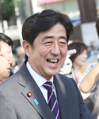 ראש ממשלת יפן הנכנס, אבה שינזו (מקור: ויקימדיה)