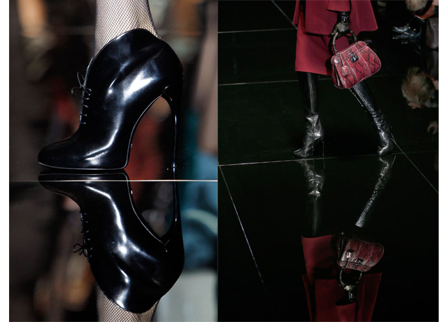 גוצ'י בשבוע האופנה של מילאנו. צילום: Reuters
