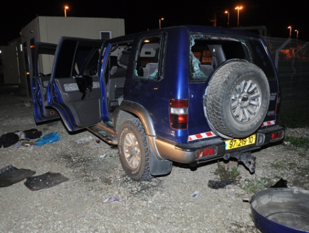 הרכב שבו עמדו החשודים לחטוף ישראלי (צילום: באדיבות השב"כ)