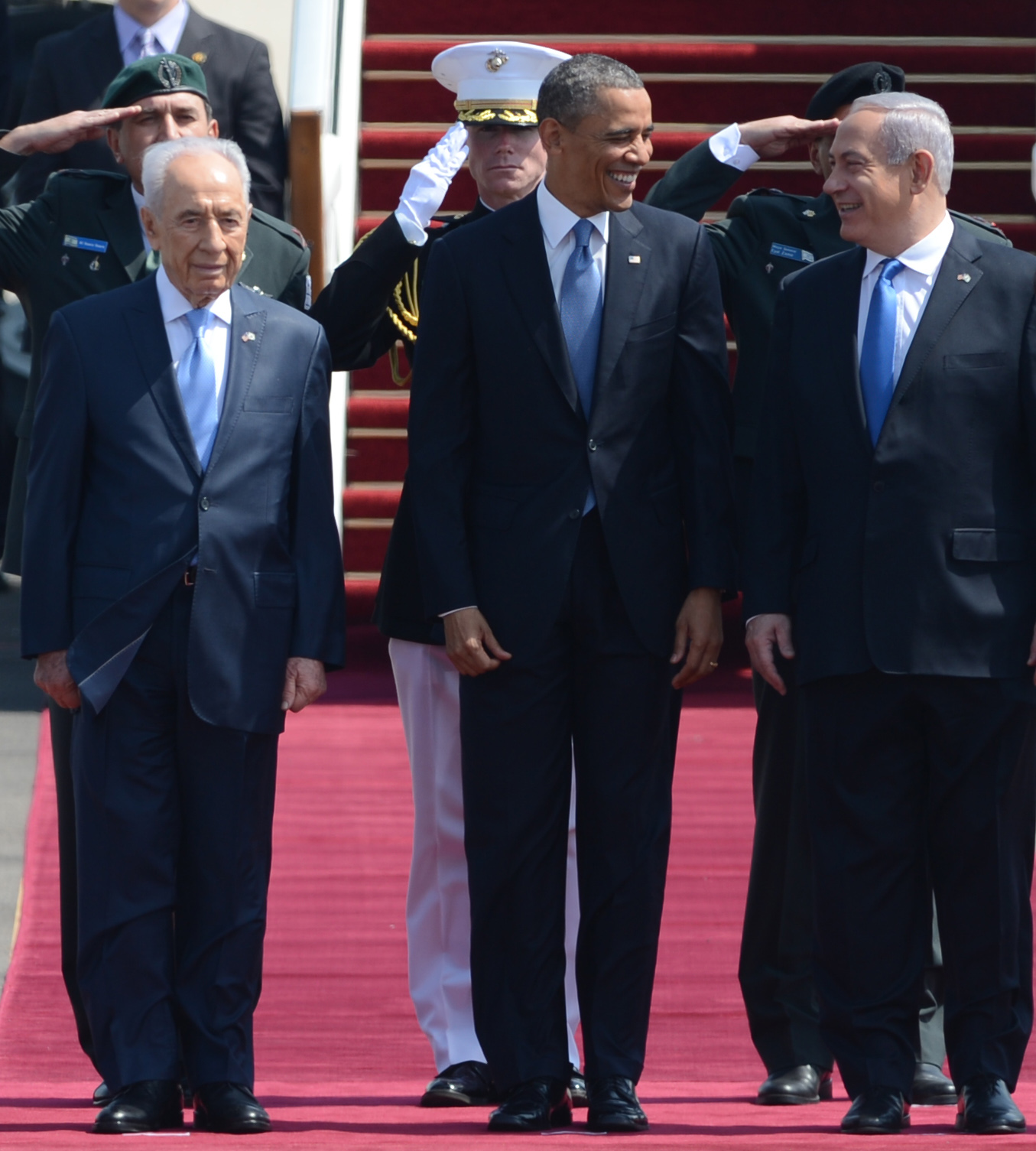 אובמה בישראל: "טוב להיות שוב בארץ"