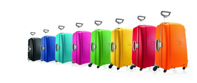 מזוודות צבעוניות מדגם Aeris, סמסונייט. 1,620 שקלים. צילום: יח"ץ חו"ל