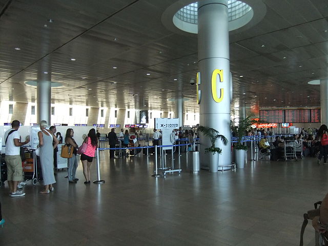 אזור קליטת הנוסעים בטרמינל 3 ייסגר והנוסעים יקלטו בטרמינל 1. צילום: רש