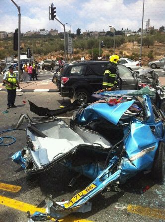 הרוג וחמישה פצועים בתאונת דרכים ליד אריאל