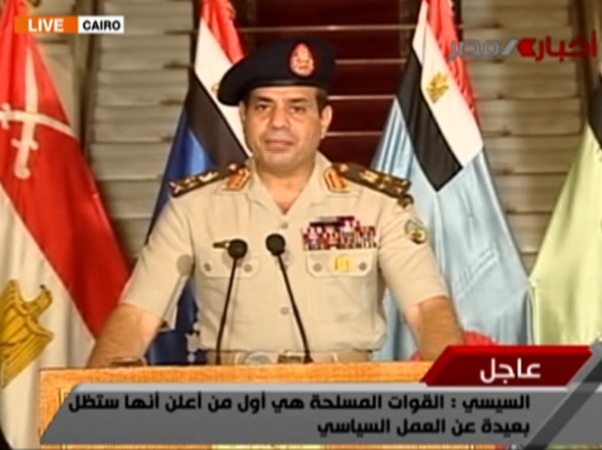 שר ההגנה המצרי מבקש מנדט מהעם כדי לרוץ לנשיאות