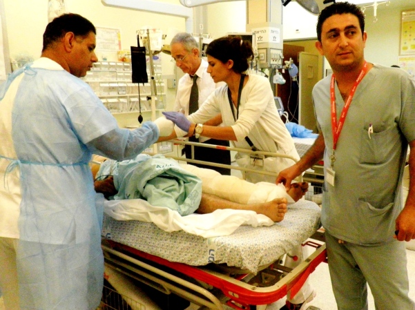 50 פצועים סורים טופלו עד כה במרכז הרפואי זיו