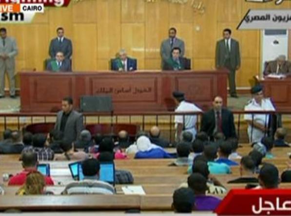 תחילת משפטו של מובארק היום בשידורי הטלוויזיה המצרית