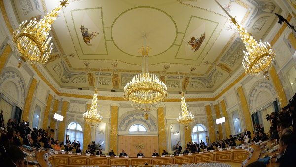 מפגש ה-G-20 בסנט פטרסבורג (צילום: RIA NOVOSTY)
