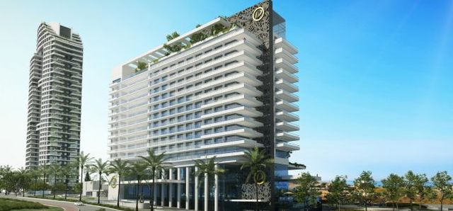 תמונת הדמיה של מלון WEST LAGOON בנתניה. המלון הגדול בעיר