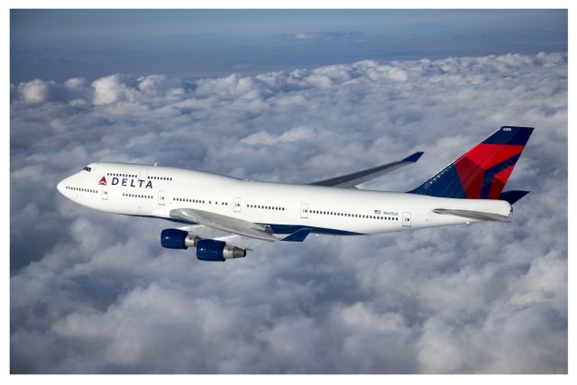 בואינג 747-400 של חברת דלתא