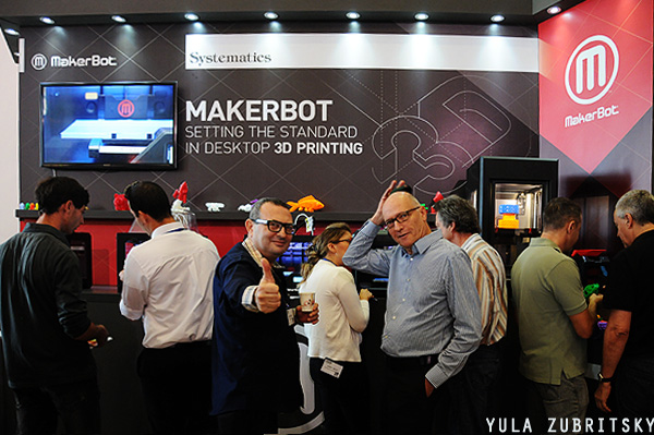 מדפסות MakerBot  בשיווק Sistematics. צילום : יולה זובריצקי
