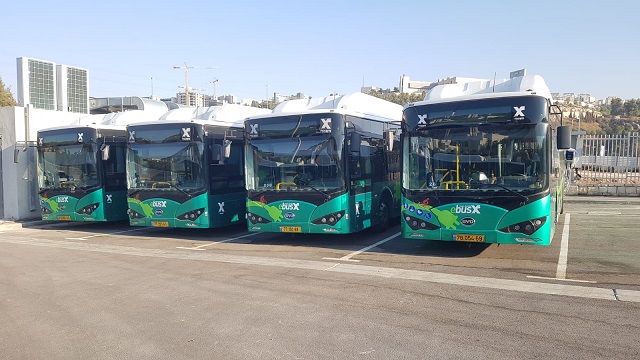 אי ירוק בתחבורה בירושלים