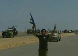 מורדים לובים עם סיום הקרבות בעיר בני וליד, ספטמבר 2011