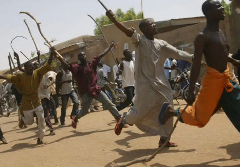 אלימות בניגריה. 50% מאזרחי המדינה הם מוסלמים, ו-40% - נוצרים.