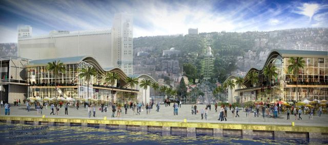 "קמפוס הנמל" וחזית הים בחיפה הם זוכי אות העיצוב העירוני ל-2012