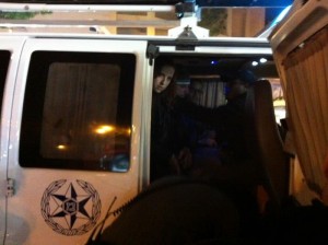 סתיו שפיר נעצרת בהפגנה במאהל התקווה