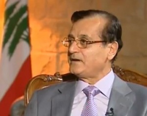 שר החוץ הלבנוני עדנאן מנסור