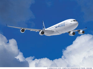איירבס A340. מסמרות האלומיניום עומדים בעומס מוגבל