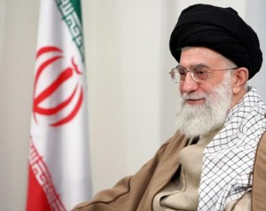 המנהיג העליון של איראן, אייתוללה עלי ח'אמנאי (Sajed)