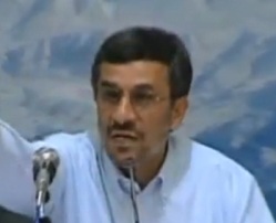 נשיא איראן מחמוד אחמדינז'אד