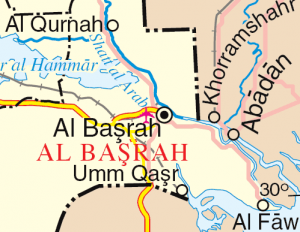 מפת אזור שטל אל-ערבּ