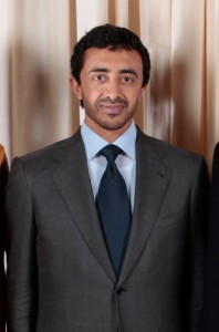 עבדאללה בן זאיד אאל נהיאן, שר החוץ של איחוד האמירויות (White House/Lawrence Jackson)