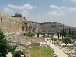 הגן הארכיאולוגי מרכז דוידסון בירושלים. צילום ויקיפדיה