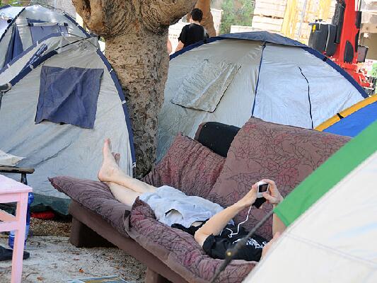 מחאת האוהלים, קיץ 2011 (צילום: יולה זובריצקי)