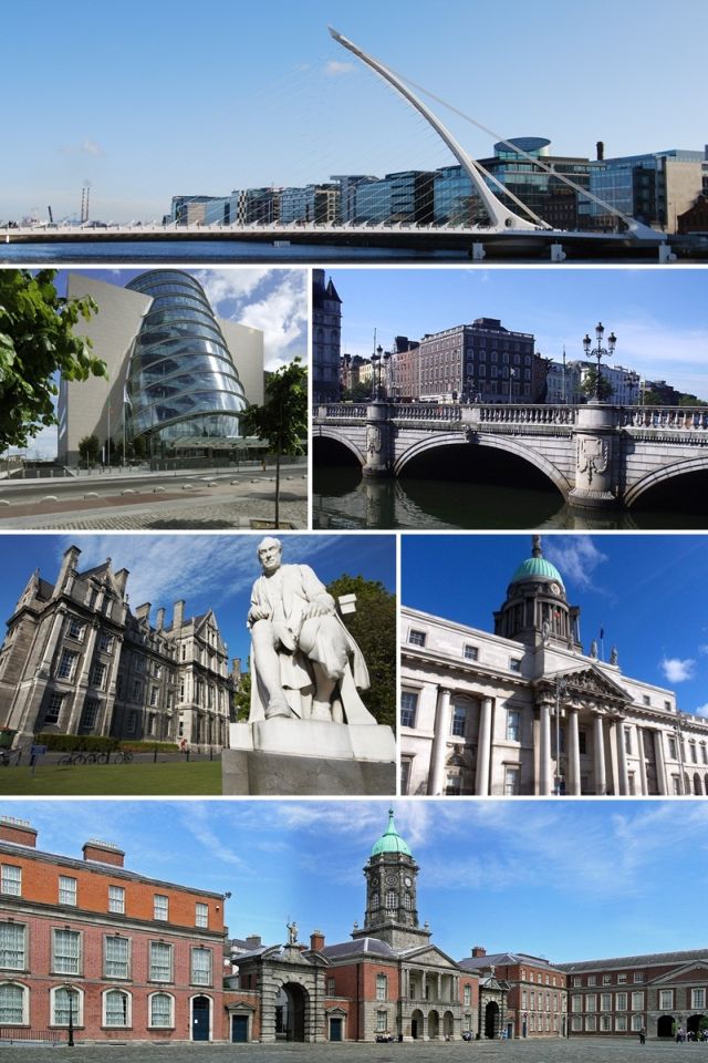 דבלין באירלנד. עניין למטיילים ולאנשי עסקים. צילום ויקיפדיה