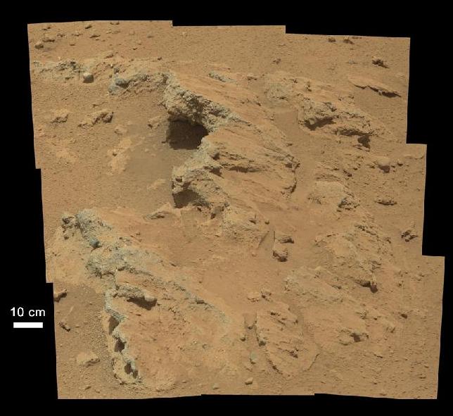 אט זורם הנחל… על פני המאדים