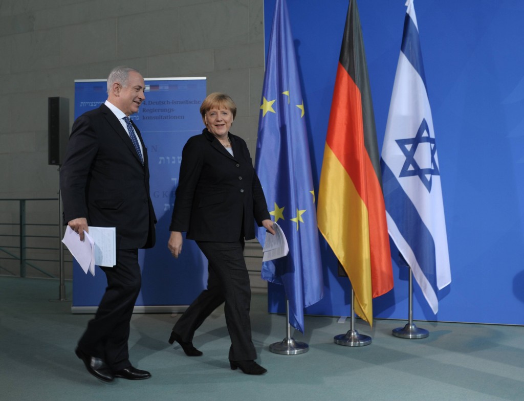 מרקל ונתניהו. ״גרמניה בראשותך היא ידידת אמת של מדינת ישראל". (צילום: עמוס בן גרשום/לע"מ)