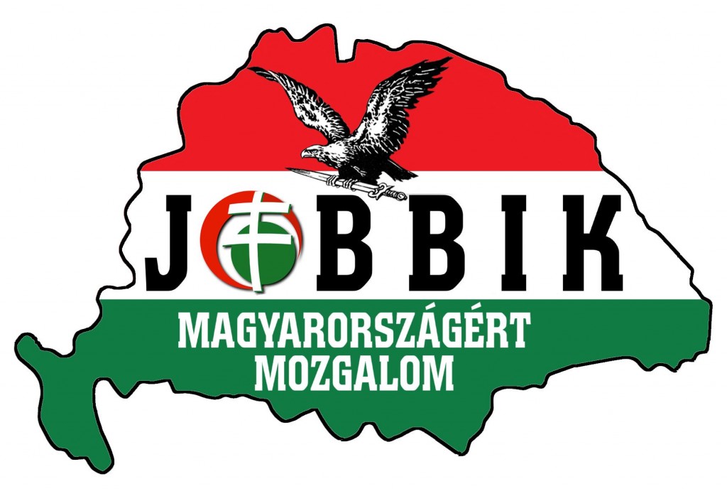 אחד מסמלי מפלגת הימין הקיצוני ההונגרית, "יוביק"