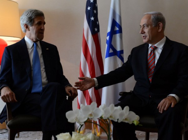 ראש הממשלה בנימין נתניהו נפגש עם מזכיר המדינה האמריקני ג'ון קרי בירושלים. צילום - קובי גדעון / לע"מ