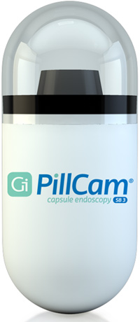 גלולת PillCam SB3 לצילום מערכת העיכול