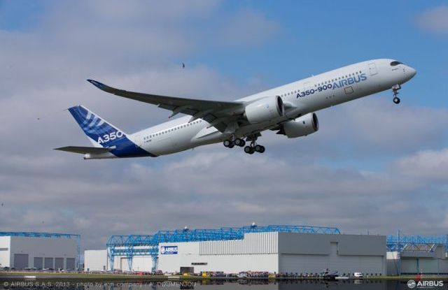 מטוס איירבס A350XWB. כניסה חזקה לשוק התעופה היפני