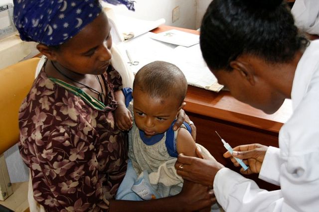 חיסון אבעבועות באתיופיה - תוכנית של הבנק העולמי (ויקימדיה)
