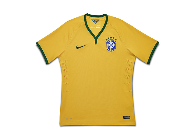 חולצת נבחרת ברזיל במונדיאל 2014. צילום: .Nike Inc