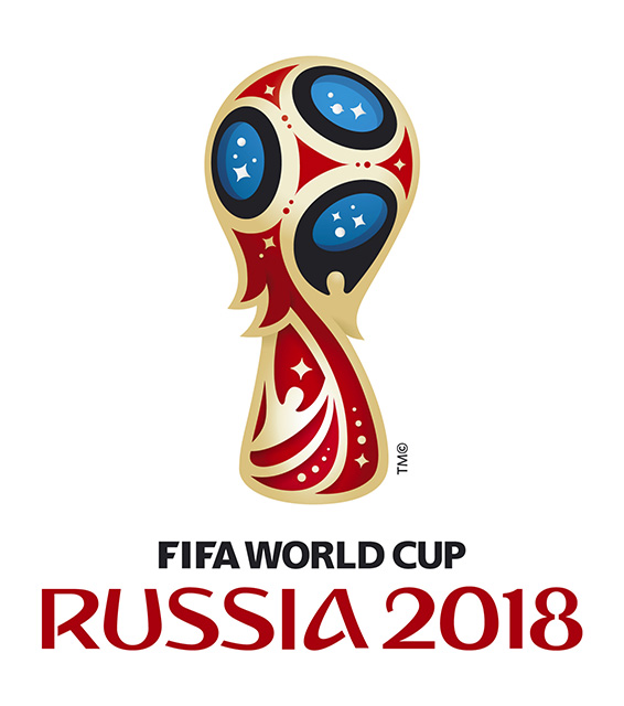 הסמל הרשמי של משחקי גביע פיפ"א 2018 שיתקיימו ברוסיה. מקור: FIFA