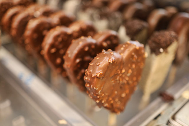 גלידות ארטיזנל ב"מולי" (צילום דן בר דוב)