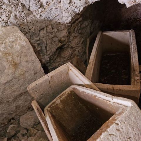 ארונות קבורה מהימים שלאחר מרד בר כוכבא נחשפו באתר בניה פרטי במועצה אזורית משהד שבגליל