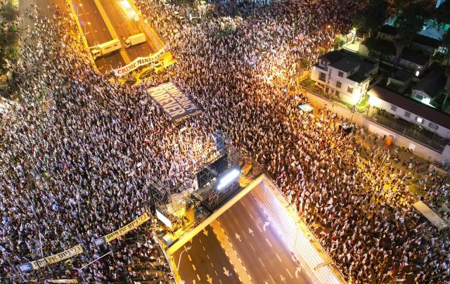 המחאה כנגד ההפיכה המשטרית נמשכת השבוע ה-21 ברציפות